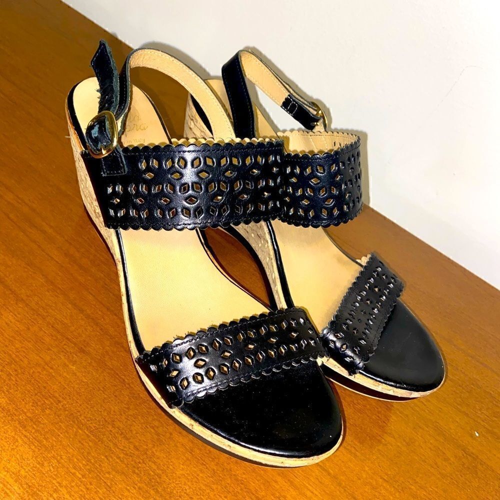 Authentic Made in Italy wedge sandals